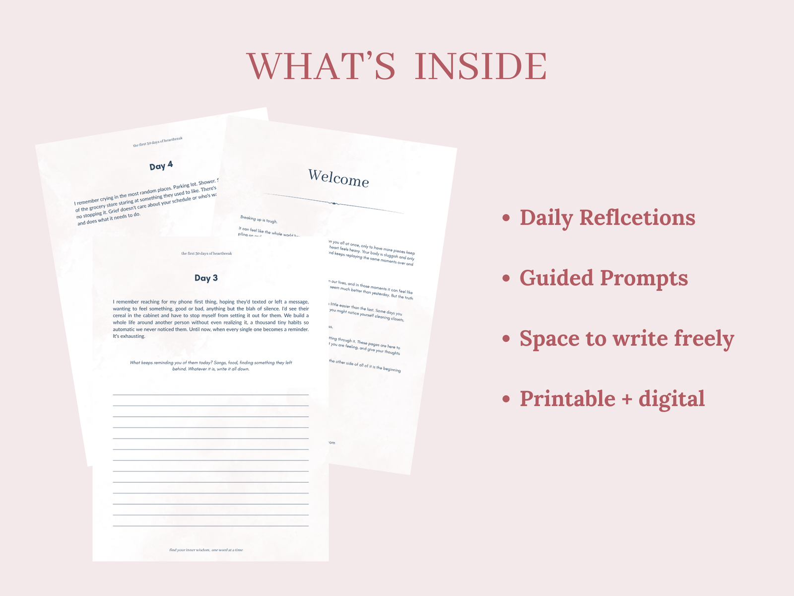 The First Thirty Days of Heartbreak: Surviving the Silence (Digital + Printable) - Image 6