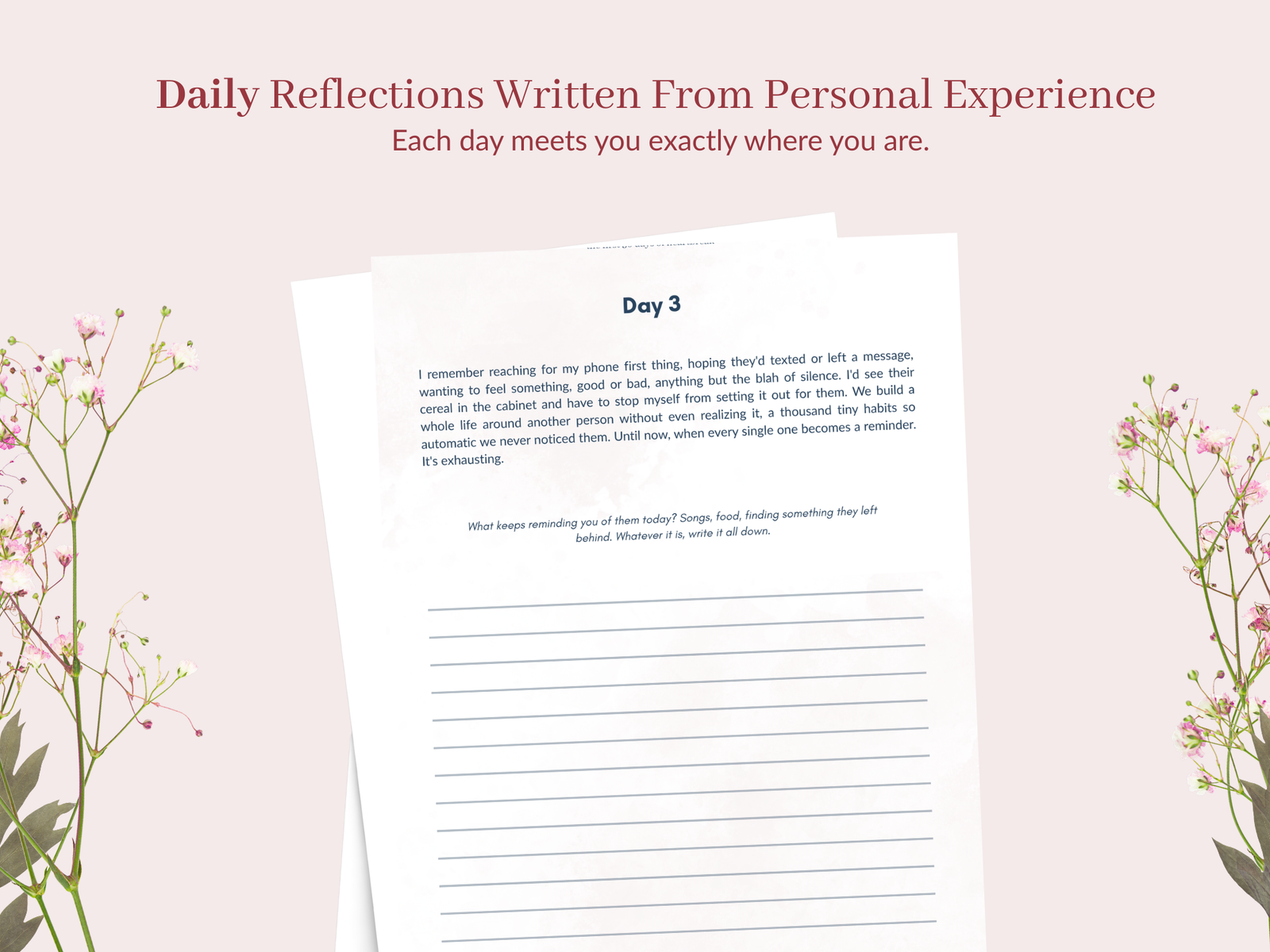 The First Thirty Days of Heartbreak: Surviving the Silence (Digital + Printable) - Image 4